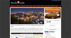 Desktop Screenshot of plovdiv-guide.com